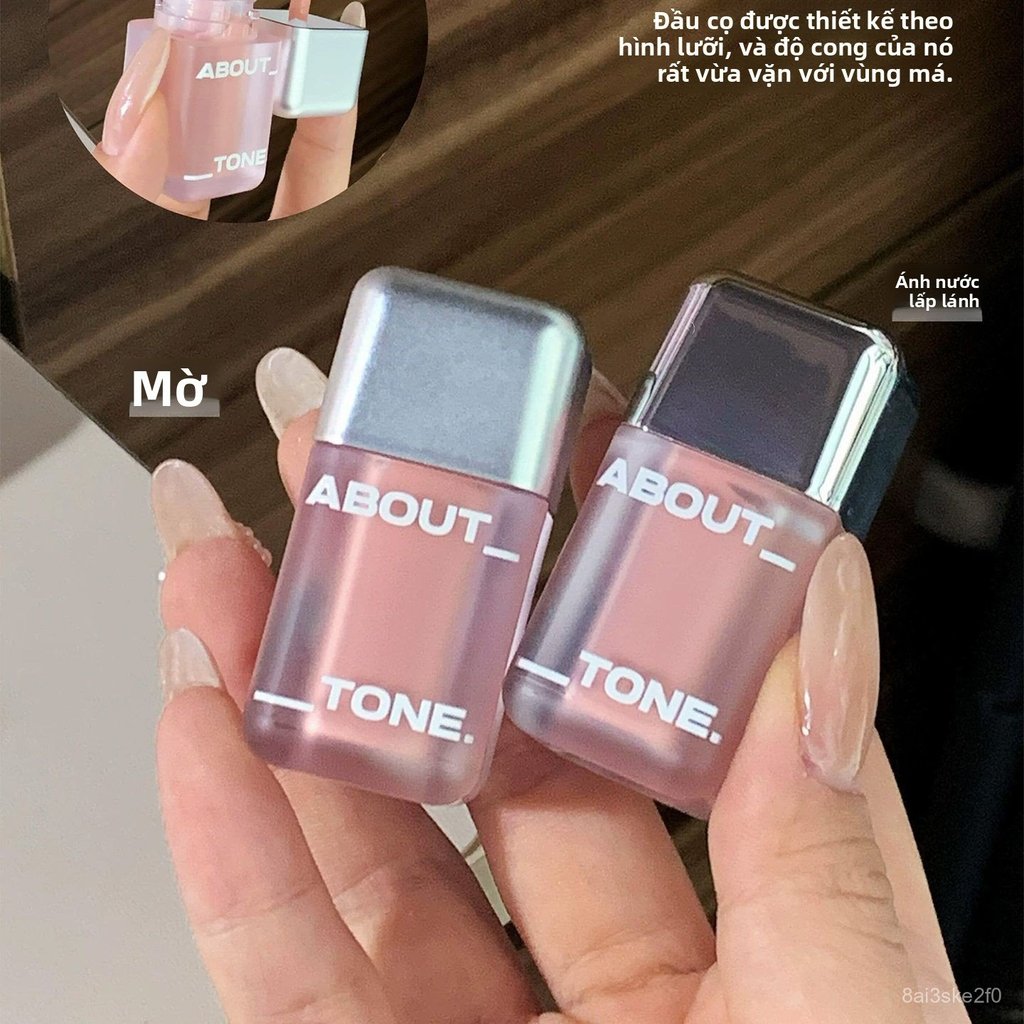 Má hồng dạng lỏng ABOUT TONE, hiệu ứng căng bóng tự nhiên, dễ tán đều
