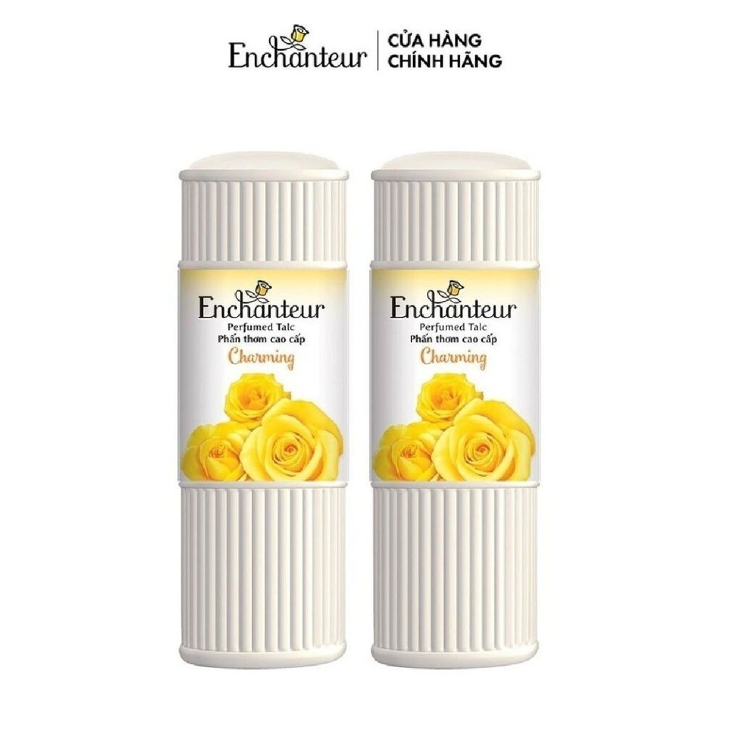 Enchanteur Enchanteur Romantic Floral Talcum Powder 50g Enchanteur Talcum Powder Đóng chai HF9426 @