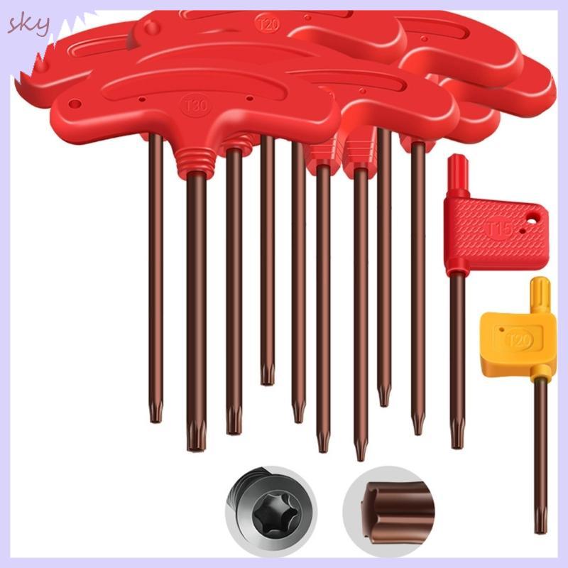 Sky Torx Head Tamper Proof Security Bolt Hole Tua vít Vít Driver Key Cờ lê