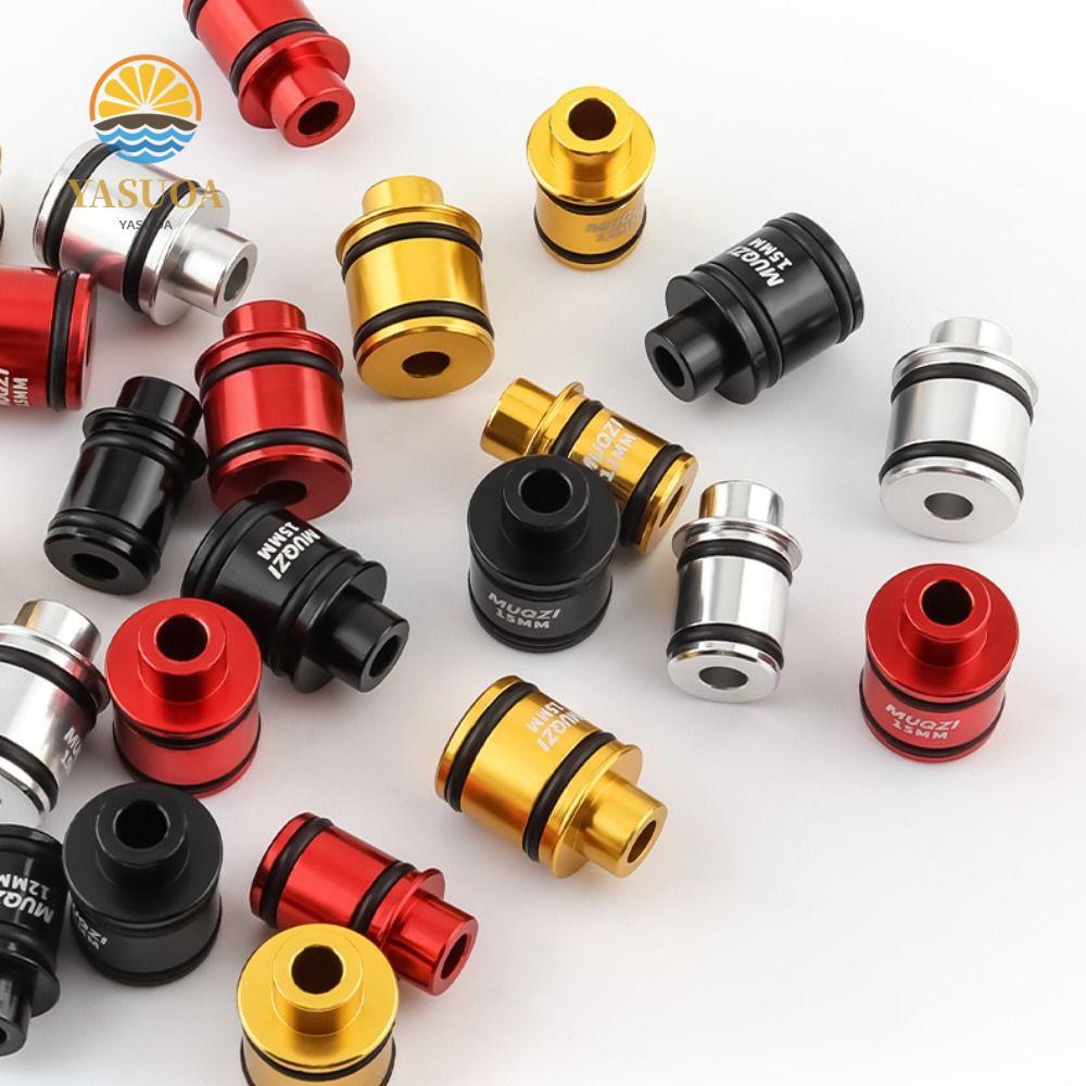 LARGLO 2 Chiếc Hub Xe Đạp Thru Trục Adapter, Bộ Chuyển Đổi Hub Xe Đạp 12 / 15 Mm Ổn Định, Bộ Chuyển 