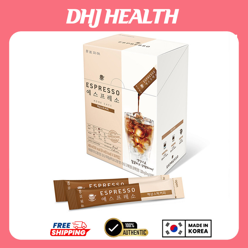Georgia Espresso Liquid Stick Coffee Hàn Quốc Instant Extract Rich Dark Roast Blended Home Cafe Amer