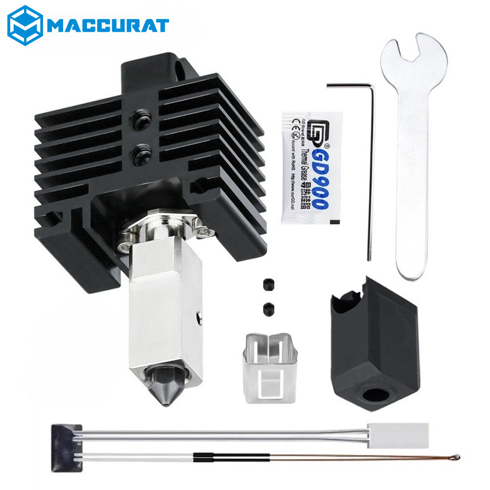 Nâng cấp Hotend cho Bambu Lab X1, X1-Carbon Combo Khối làm nóng lưỡng kim CHT Vòi phun thép cứng Điệ