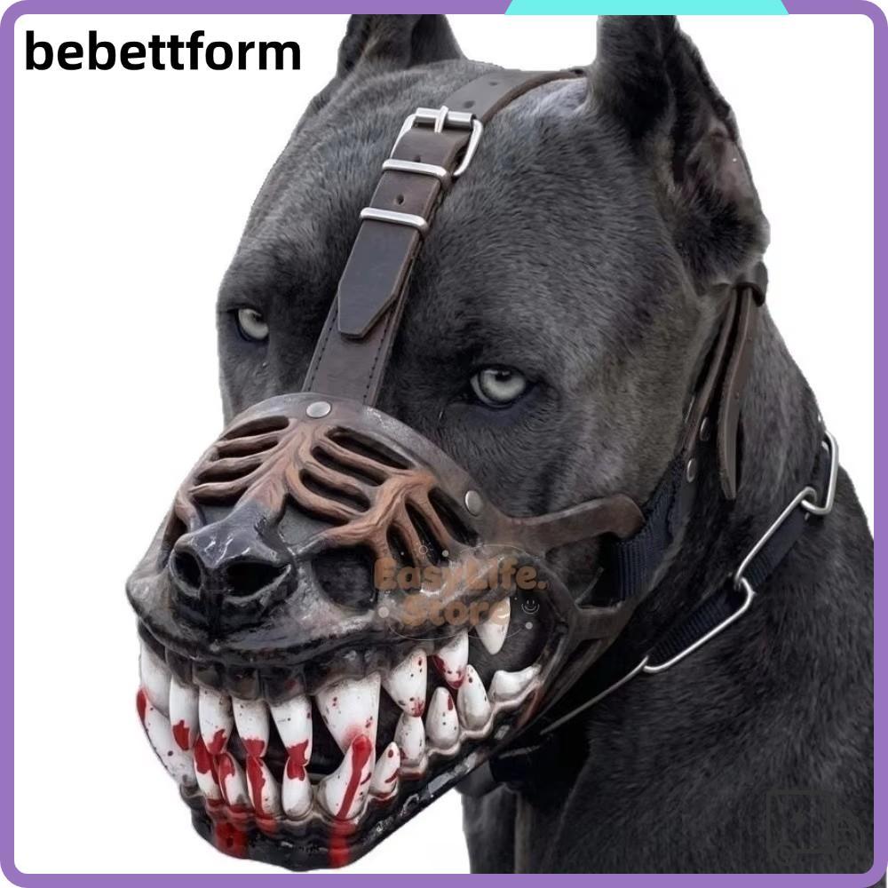 LUCKY Dog Monster muzzle, Monster Hell Hound Style Hell Hound Hell Hound muzzle, Răng đáng sợ Dây đe