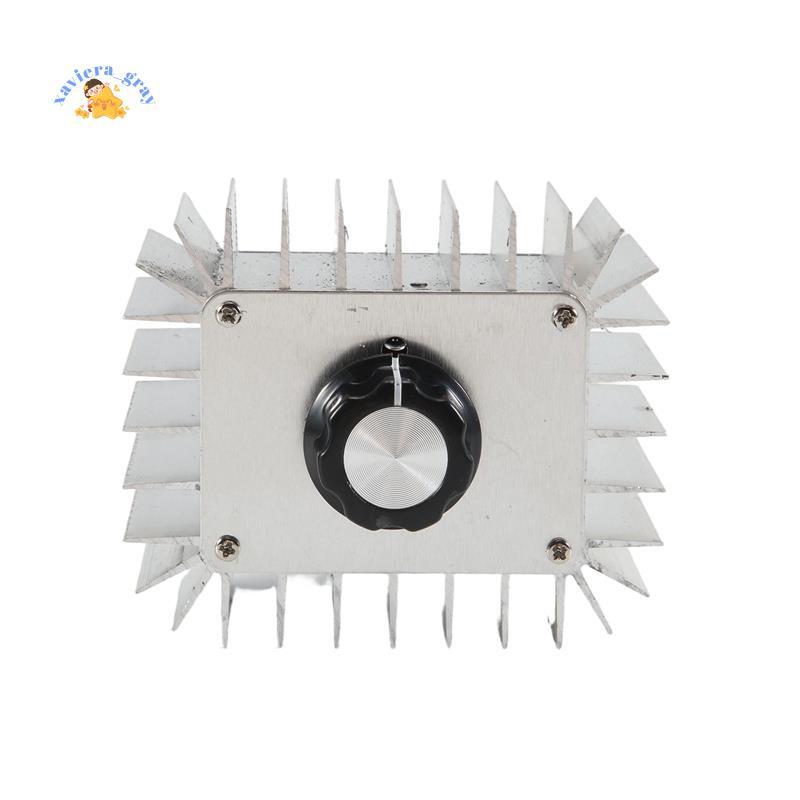 AC 220V 5000W SCR Bộ điều chỉnh điện áp Bộ điều khiển tốc độ động cơ Đèn làm mờ mờ Bộ điều chỉnh tốc
