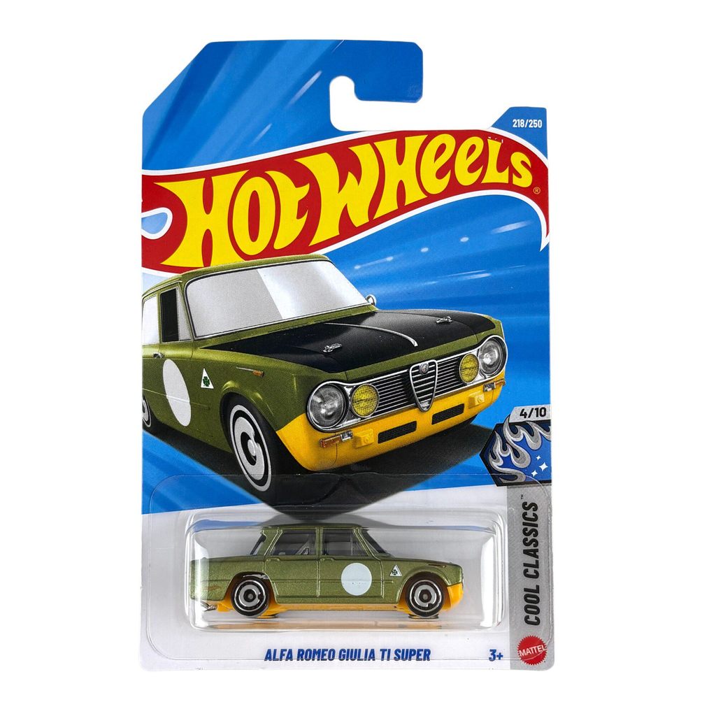 Hot Wheels C4982 Hot Mini Xe Thể Thao ALFA ROMEO GIULIA TI SUPER