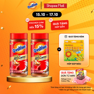 Combo 2 Hũ Thức Uống Cacao Lúa Mạch Dạng Bột Vị Sô Cô La Ovaltine 400G/hũ