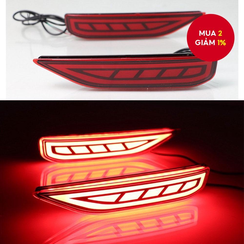 1 Cặp Đèn Sương Mù LED Sau Xe Hơi Đèn Phanh Cản Xe cho Mitsubishi Xpander 2017 2018 2019 2020 2021 P