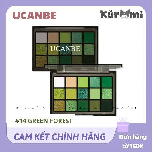 (TẶNG CỌ) UCANBE Bảng Phấn Mắt 15 Ô Ucanbe Cosplay UCANBE Nhiều Tone Màu Nghệ Thuật Cho Người Mới Bắt Đầu Chuyên Nghiệp | BigBuy360 - bigbuy360.vn