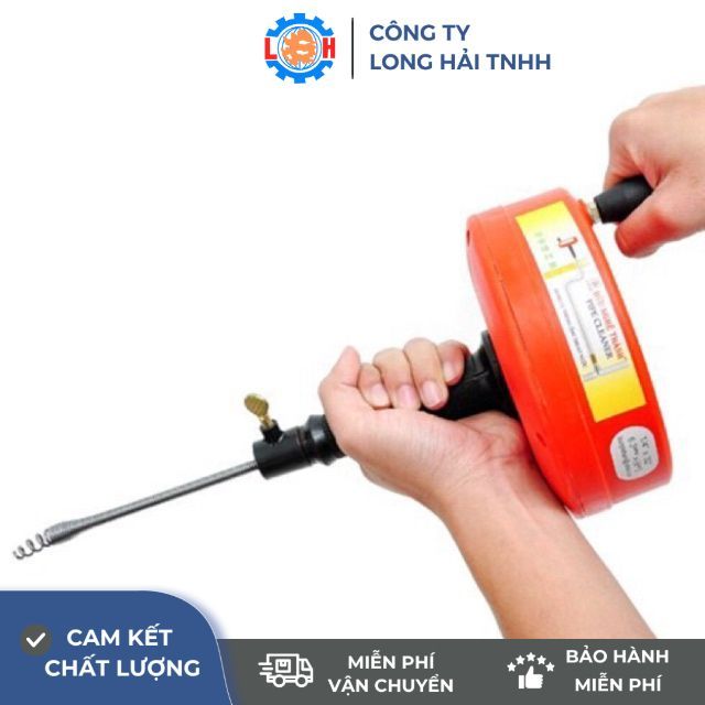 Dụng cụ thông cống, thoát nước cho lavabo, ống cống, ống thoát nước mưa, phòng tắm 3M - 5M - 8M - 10M - 20M