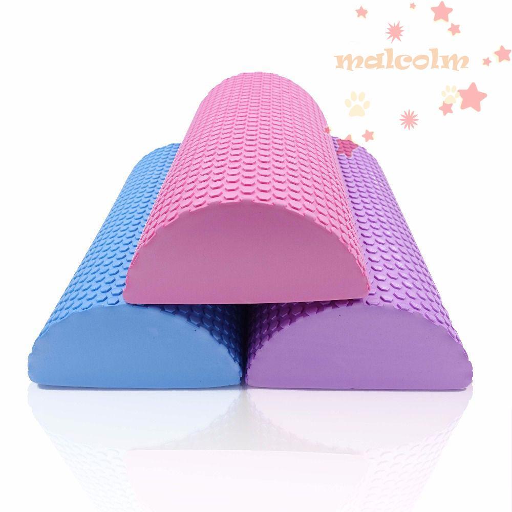 MALCOLM EVA Foam Roller Foam Roller 30-45cm Phòng tập thể dục Massage cơ bắp EVA Yoga Cột phục hồi c