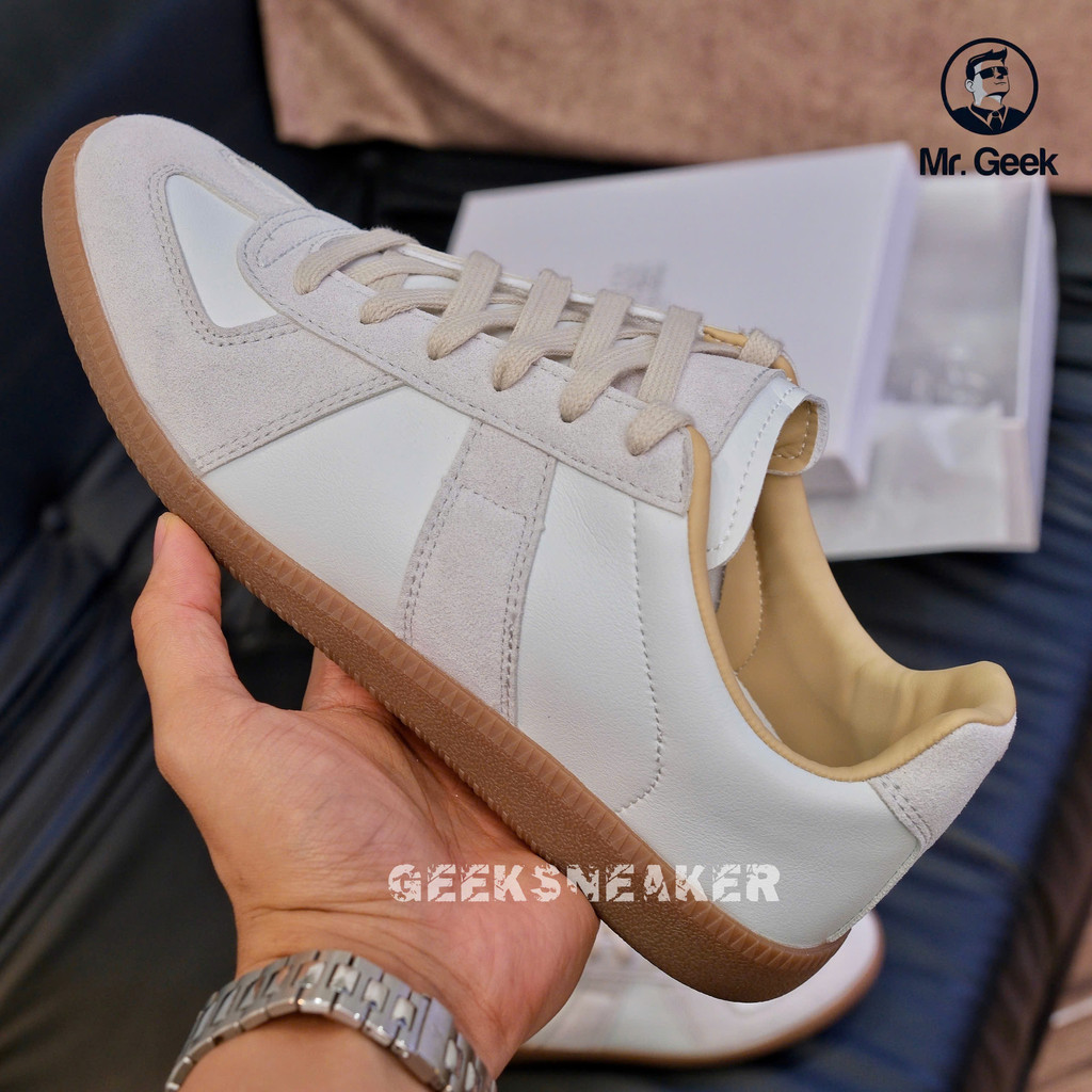 [GeekSneaker4] Giày GAT SHOES  - Maison Margiela Replica German Army Trainer GAT
