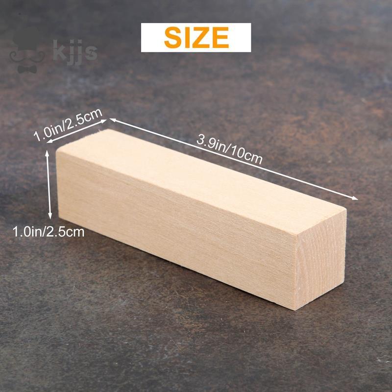 6 Khối Khắc Gỗ Basswood Cho Người Mới Bắt Đầu Khắc Sở Thích Bộ Khắc DIY Khắc Gỗ .ncsqkjjsvn