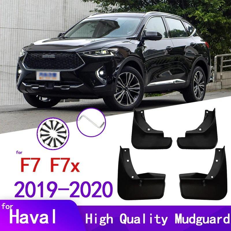 1 Bộ Chắn Bùn Cho Tường Lớn Haval F7x Haval F7 2019-2021 Bắn Vệ Binh Bùn Chắn Bùn Phía Trước Phía Sa