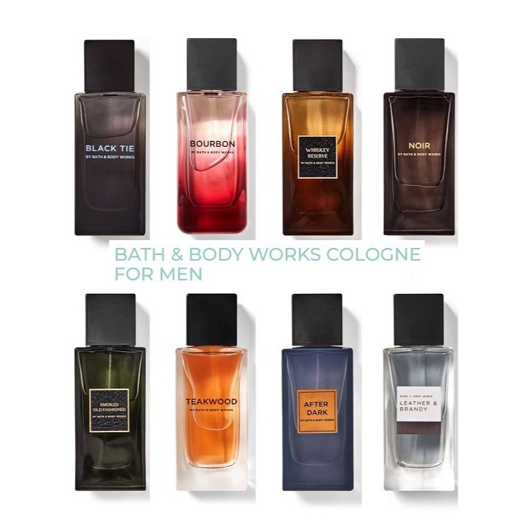 Nước Hoa Nam Bath & body works 100ml-Bourbon/Leather & Brandy/Whiskey Reserve/Black Tie/Legend/Noir/