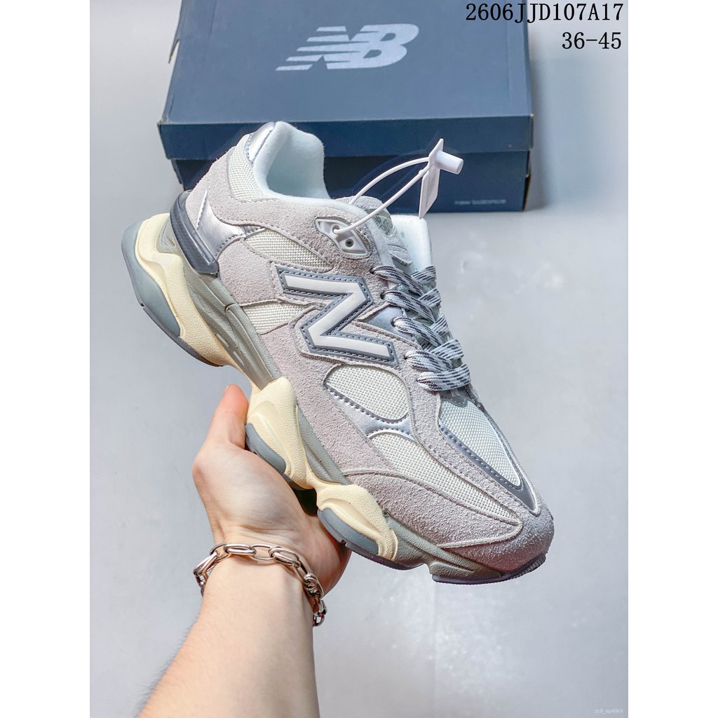 NB U9060 sneaker unisex, retro, nhẹ, thoáng khí, phối màu basic, thời trang streetwear chính hãng