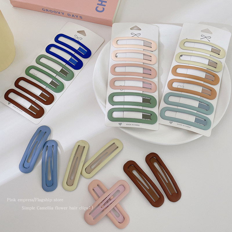 20 Cái / bộ Dopamine Kẹp Tóc Thời Trang Hàn Quốc Nữ Bên Nổ Kẹp Bb Kẹp Phụ Kiện Tóc