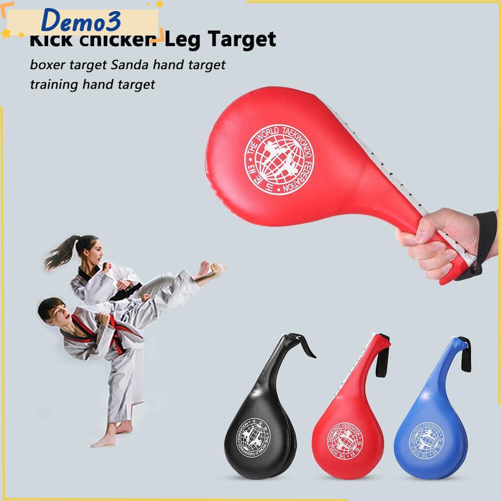 [DEMO3] Boxing Pad Người lớn Wushu Training Sanda Foot Pad Taekwondo Side Kick Pad