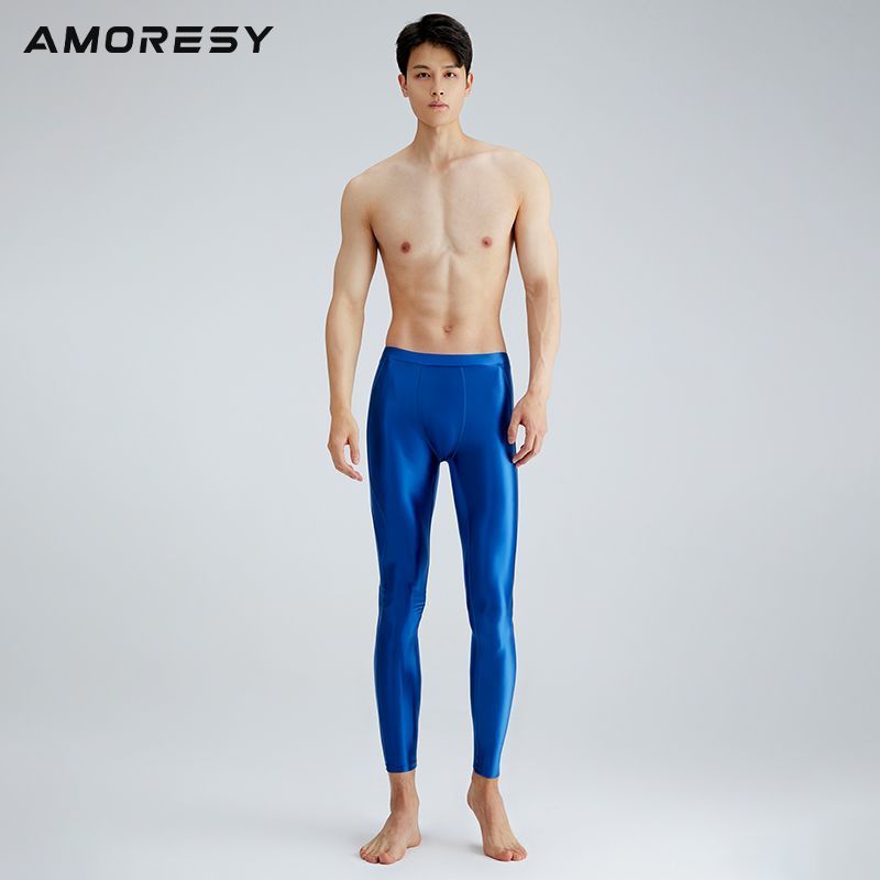 Hàng sẵn có Đồ bơi chống nắng Đồ bơi gợi cảm AMORESY Ares Series Khỏa thân Nam khô nhanh Spandex Lus