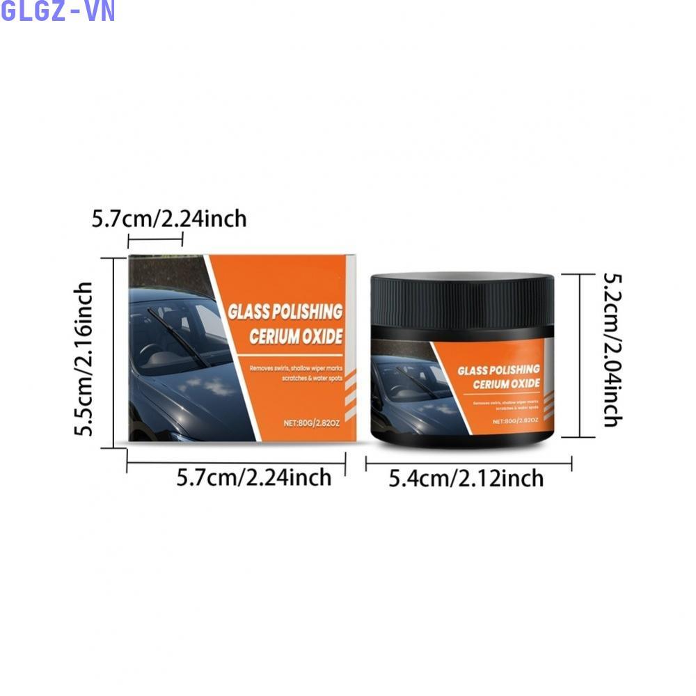 Cerium Oxide Paste Forms Protective Layer Easy Application Wiper Marks Remover
