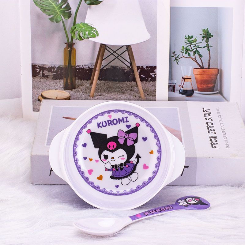 tb Cartoon dinner plates, rice bowls, and heat-resistant tableware are in stock10tt New anti-spill e