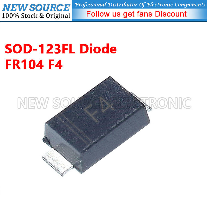 [50-200pcs] FR104 F4 SOD-123FL SMD Chỉnh Lưu Diode Và Chống Sốc Nguồn Mới