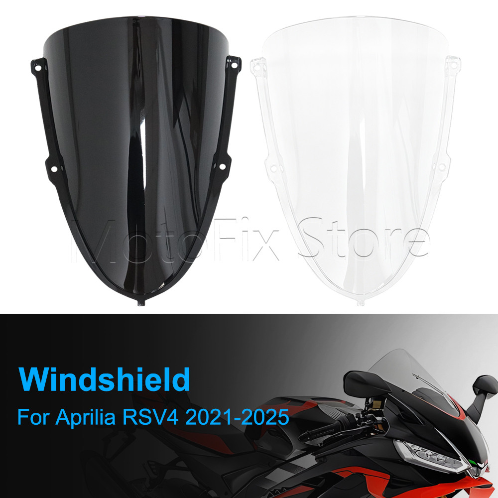 Kính chắn gió xe máy Kính chắn gió chắn gió cho Aprilia RSV4 RSV4RR RSV4RF RSV4 1100 Nhà máy ABS E5 