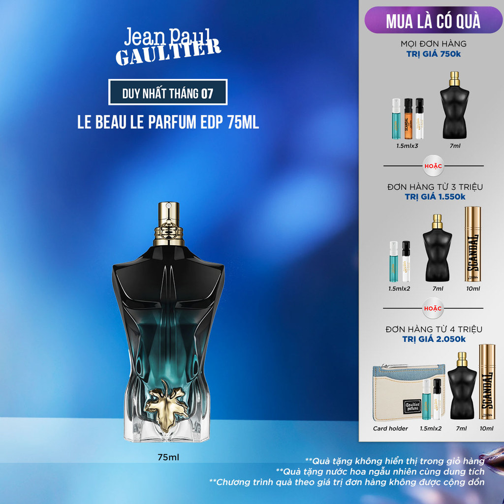Nước hoa Nam Jean Paul Gaultier Le Beau Le Parfum Eau de Parfum 75ML