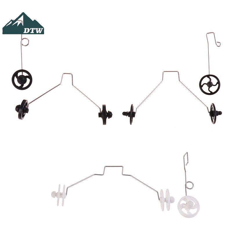 DTW 1 Bộ Xốp Tay Ném Glider Landing Gear Kit Có Bánh Xe Máy Bay Phụ Kiện Cho Cessna J-11 J-20 SU27 S