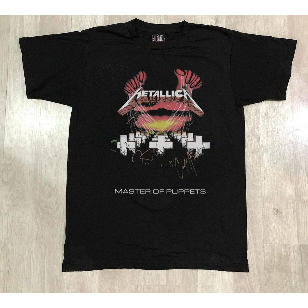 Mới Metallica Metallica Retro American Street Niche Hip-Hop Thiết Kế Áo Thun