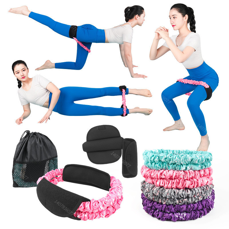 1 Chiếc Glute Ban Nhạc Chống Trơn Trượt Glute Căng Thẳng Chân Uốn Tập Thể Dục Vòng Tập Luyện Da-Gent