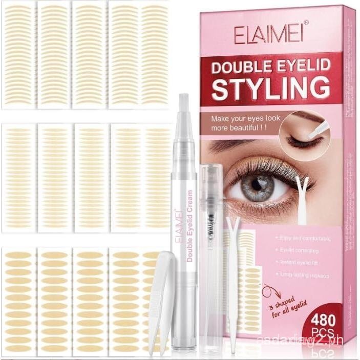 EyelidLifterStrips480PCS3Types,InvisibleDoubleTapeforHoodedEyes,InstantEyeLiftWithoutSurgeryforDroop