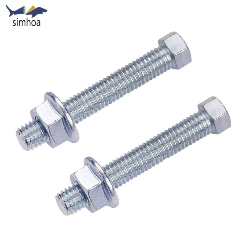 Bộ bu lông điều chỉnh dây xích thép bền bỉ Công cụ căn chỉnh xích xe máy cho phụ kiện Honda CR125R C