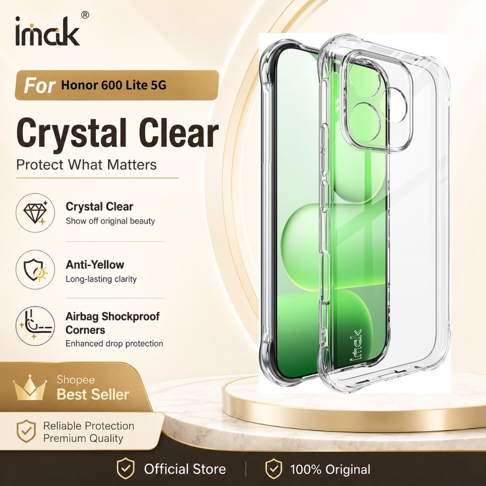 Ốp lưng mềm Cho Honor 600 Lite 600E 500 Smart 5G Global Toàn Cầu TPU Trong Suốt Chống Sốc CA0002