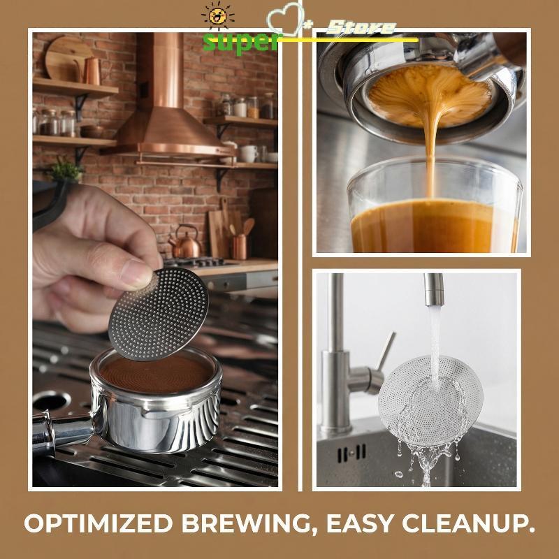 [MAKY] Espresso Portafilter Pu Screen 51mm 53mm 58,35mm Cà phê chiết xuất chính xác Barista Tools 1 