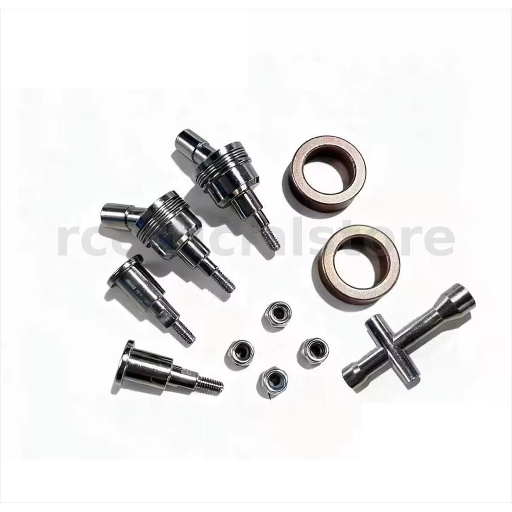 Bộ chuyển đổi lục giác CVD kim loại được nâng cấp cho LDRC 2801 2802 2803 2804 1 / 28 Mini Drift RC 