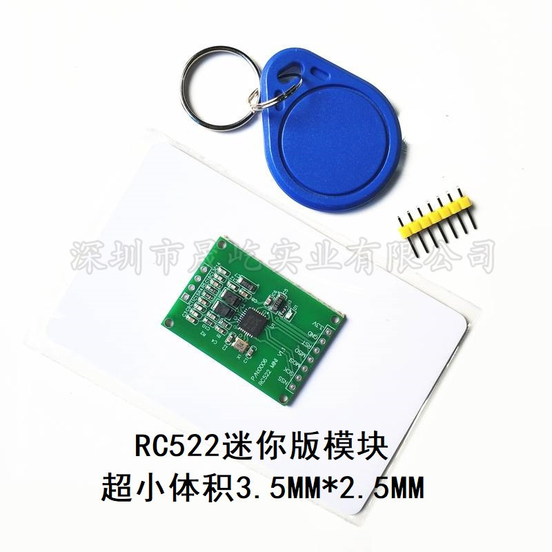 MFRC522 RC522 RFID Thẻ IC Cảm Ứng Đọc Mô-đun Viết Kích Thước Nhỏ Phiên Bản Mini 13.56 MHZ