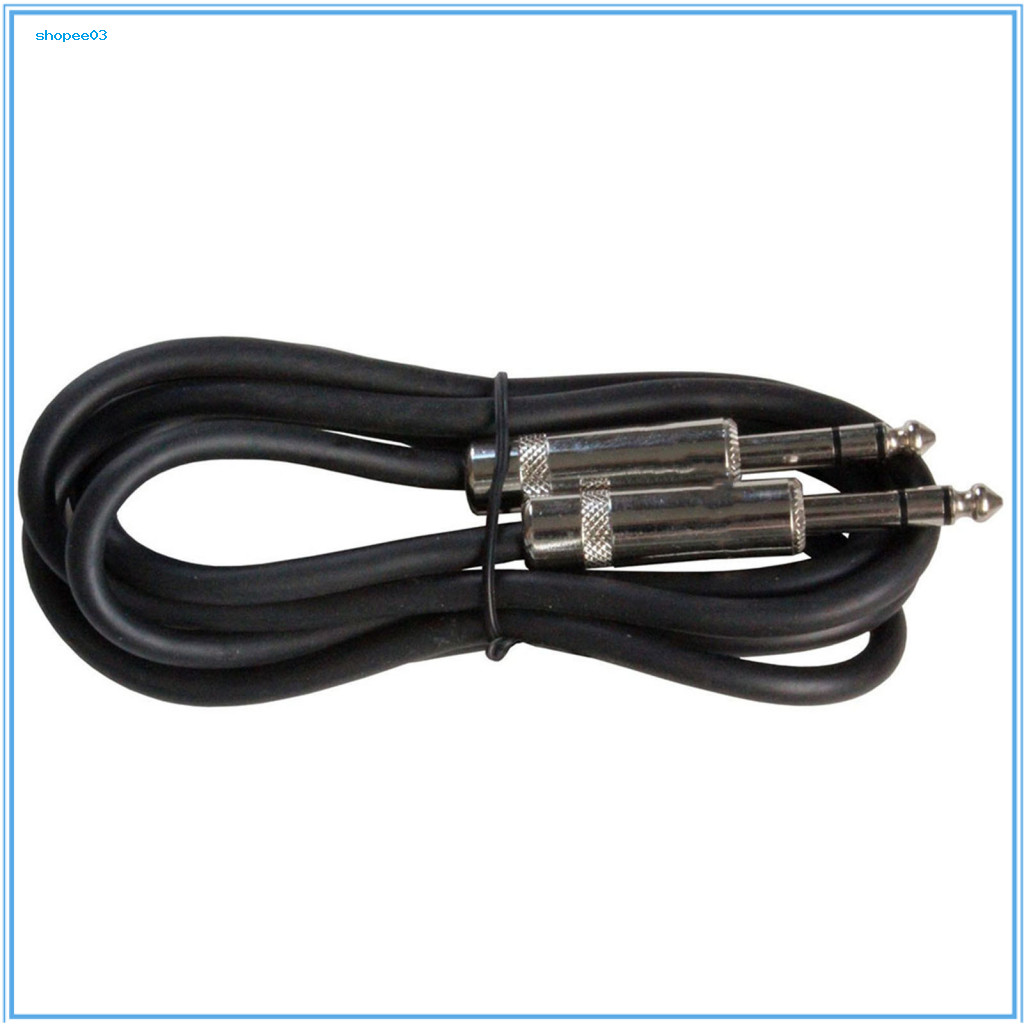[Ky] 3ft TRS Stereo 1 / 4 inch đến 63mm Balanced Pro Audio Male to Male 16AWG Dây cáp