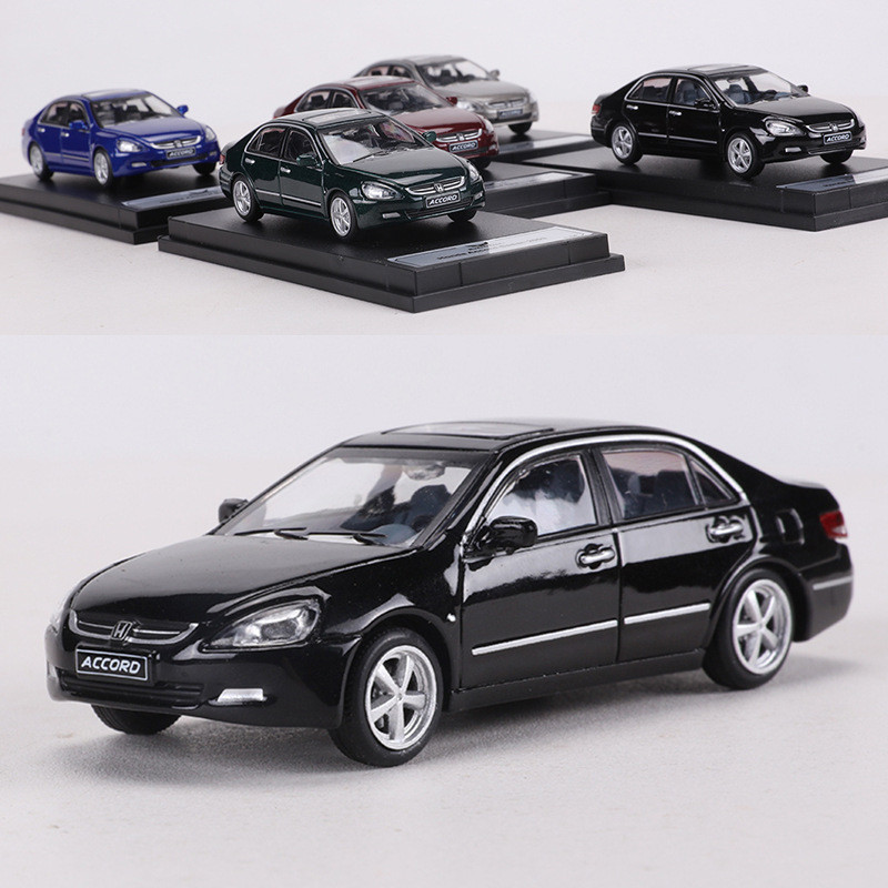 DCT 1: 64 Honda Accord thế hệ thứ 7 Mô phỏng Bộ sưu tập mô hình ô tô hợp kim Đồ trang trí
