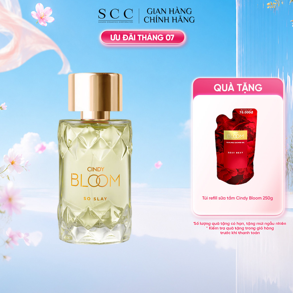 Nước Hoa Nữ CINDY BLOOM So Slay Hương Cuốn Hút 50ml