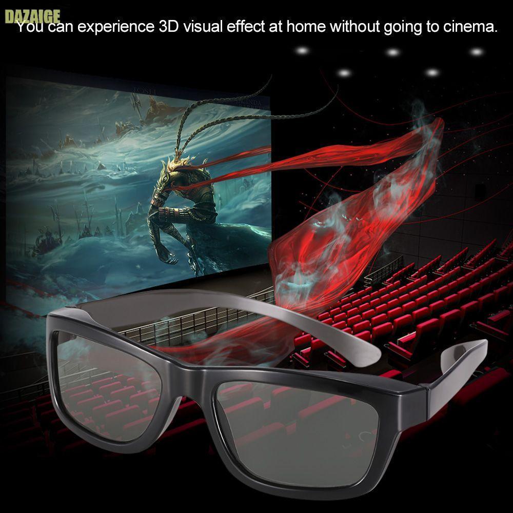 DAZAIGE Phim Kính Máy Chiếu Rạp Chiếu Phim Tại Nhà DVD Phim Chiều Tròn Anaglyph
