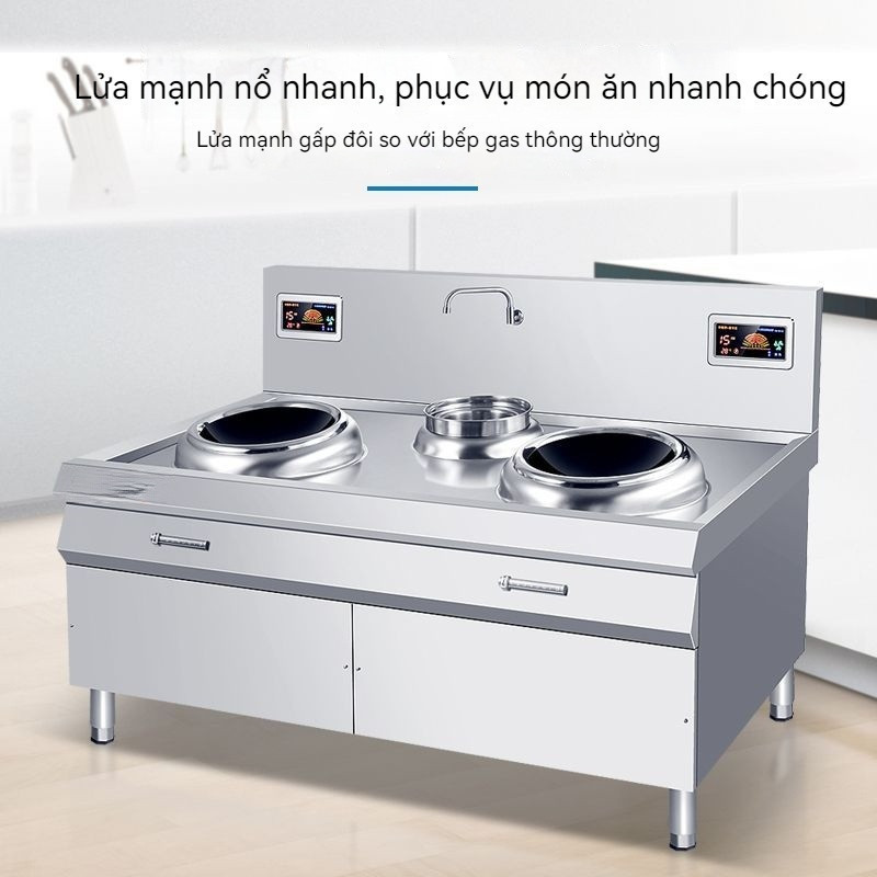 Bếp từ thương mại gia đình bằng thép không gỉ-- - -induction cooker