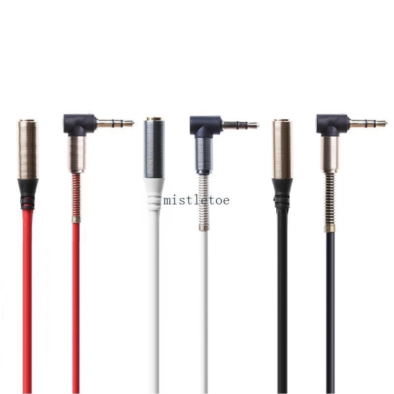 MIS 3 5mm Nam Sang Nữ Góc Phải Adapter Jack Cắm Aux Nối Dài Adapter Cho Xe MP4 MP3