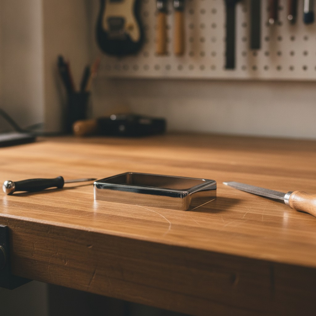 Guitar Pickup Cover Có Khung Mở Lâu Dài Mở Humbucker Pickup Cover Humbucker Khung Phần Cứng Chắc Chắ