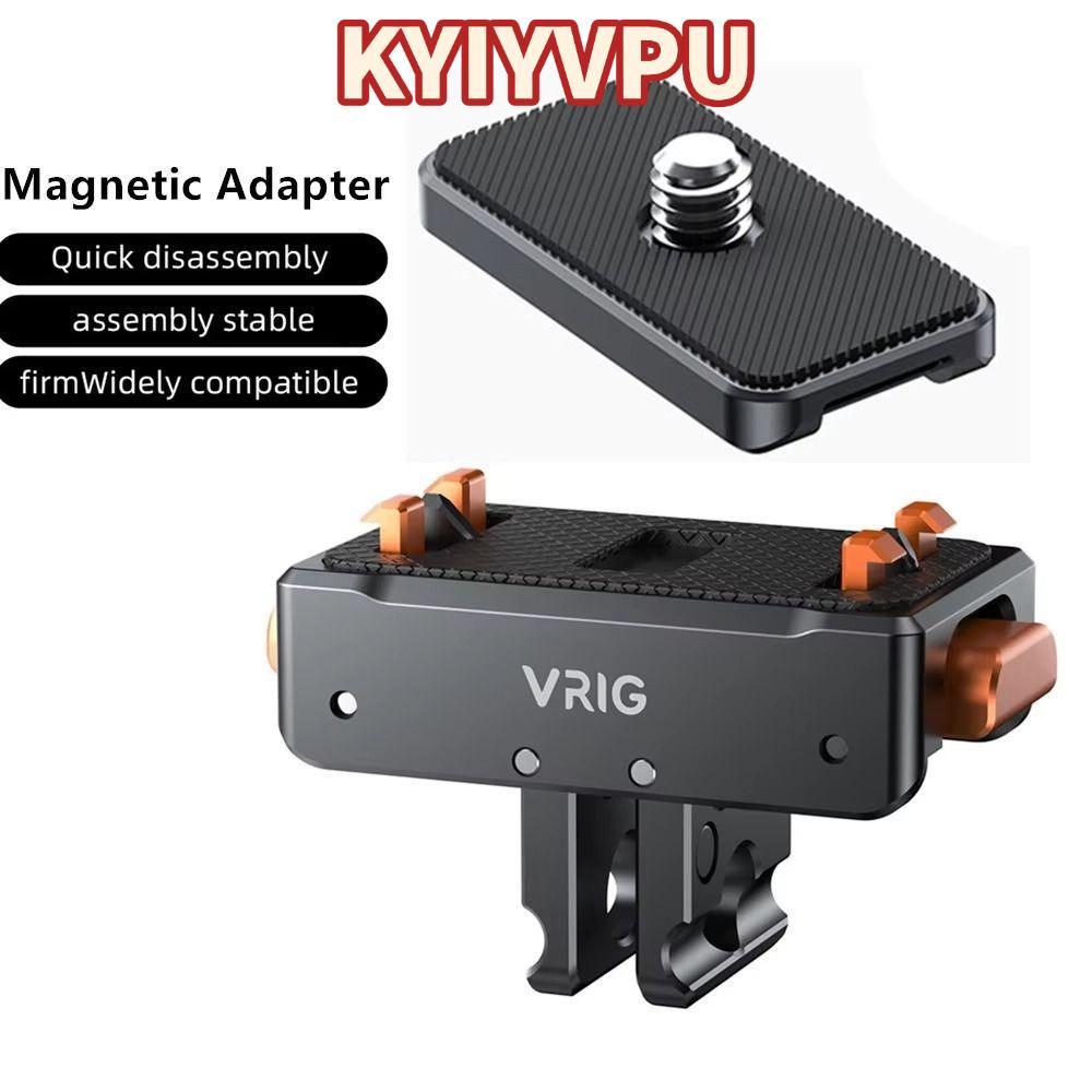 KYIYVPU Giá đỡ phát hành nhanh, Thanh nối dài máy ảnh Gimbal Giá đỡ bộ chuyển đổi từ tính, Có thể gậ