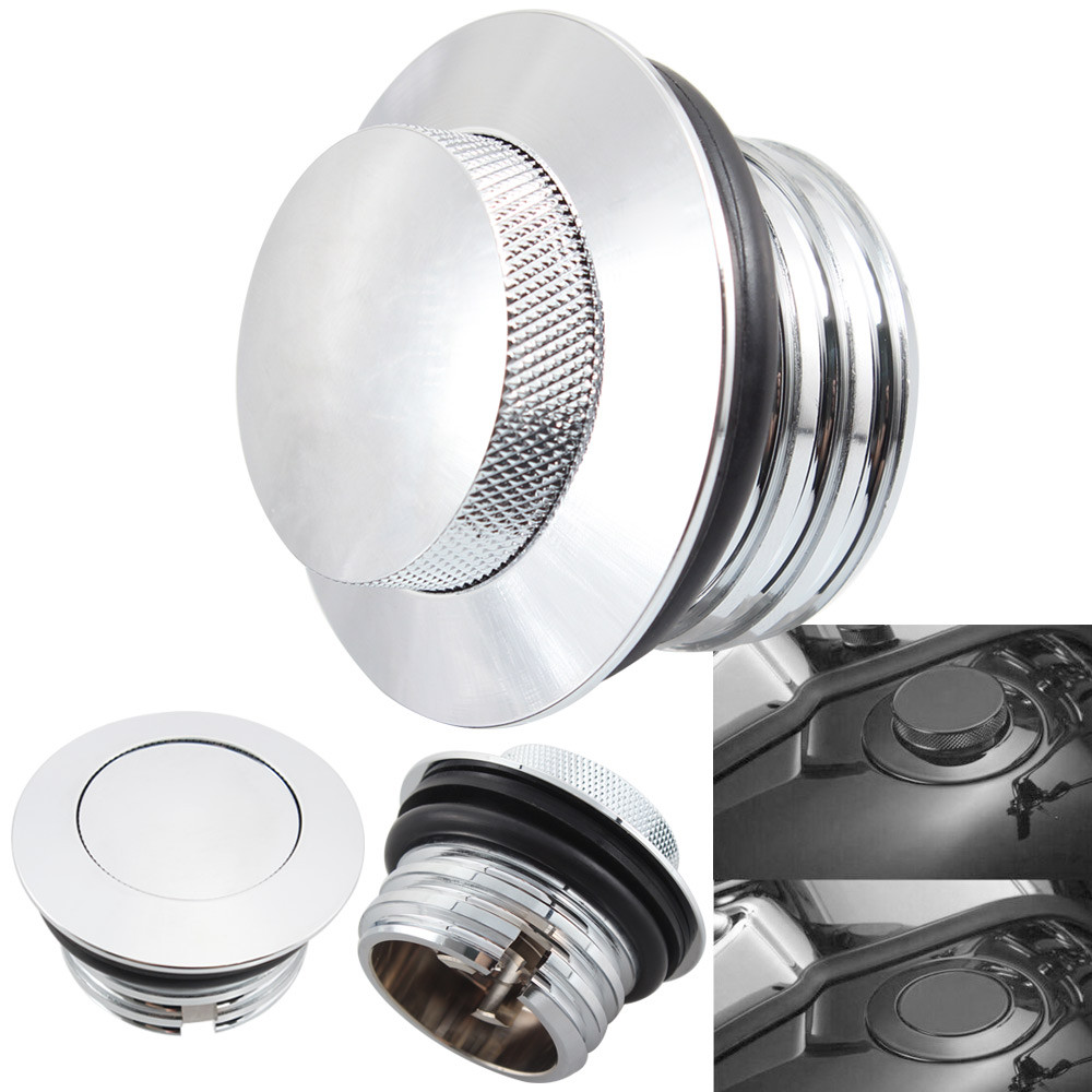 Thương Hiệu Mới 1 Chiếc Bên Phải Nắp Bình Nhiên Liệu Phù Hợp Cho Harley Dyna Softail Sportster Lưu D