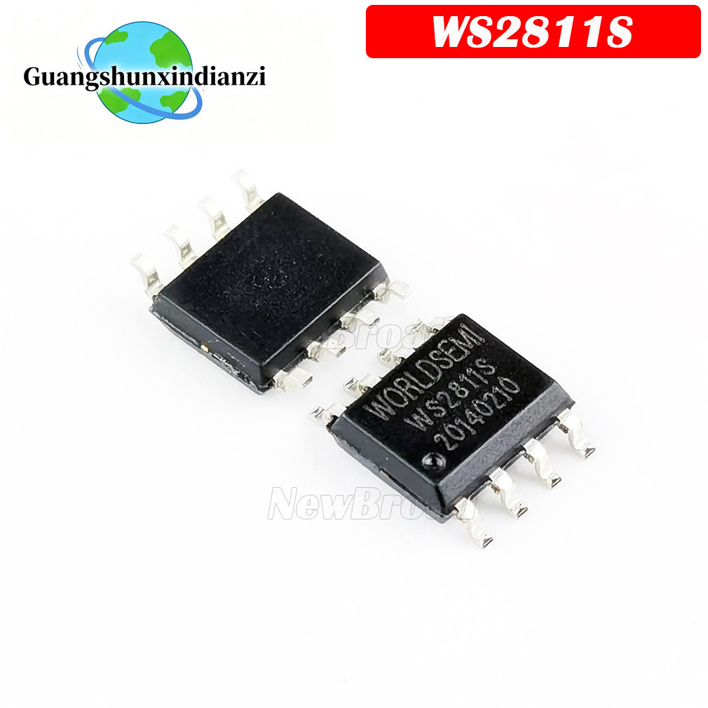 10 CHIẾC LED Driver Chip WS2811 WS2811S 2811 SOP-8