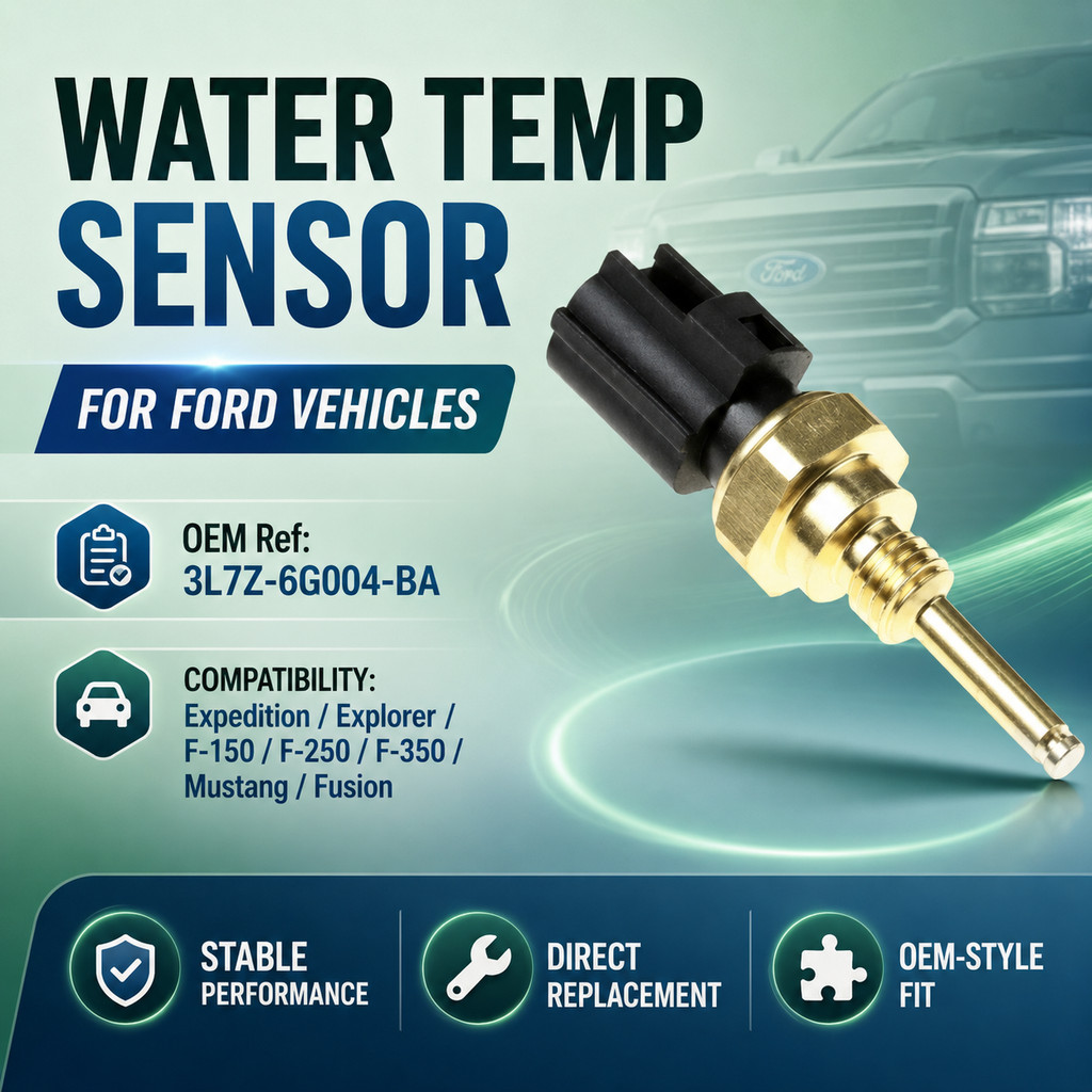 3L7Z-6G004-BA Cảm Biến Nhiệt Độ Nước Cho Xe Ford Expedition Explorer F-150 F-250 F-350 Super Duty Mu