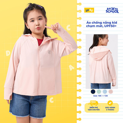 Áo Chống Nắng Trẻ Em YODY bảo vệ, thân thiện với da bé, Form rộng, Thoáng Khí KCSJ26A001
