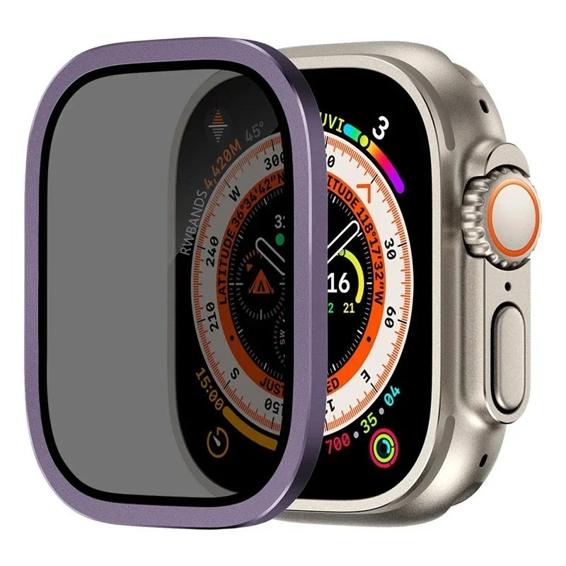 Màn hình bảo mật chống gián điệp Phim bảo vệ cho Apple Watch Ultra3 Ultra2 Ultra Kính cường lực cho 