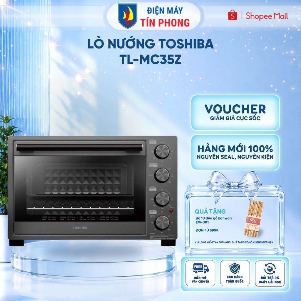 Lò nướng Toshiba TL-MC35Z - 35L, Nướng tự động | Bảo hành 12 tháng